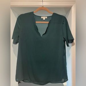 *Worn 1x* Short Sleeved Blouse